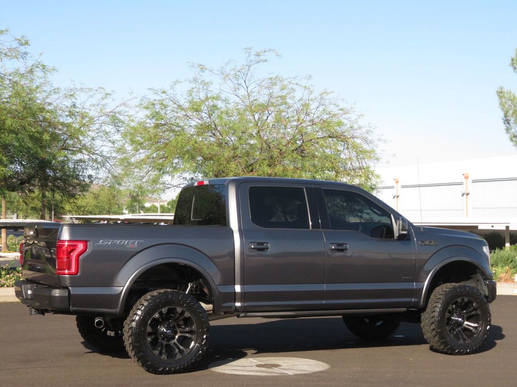 2017 Ford F-150 EXTRA CLEAN LIFTED LARIAT SPORT 4X4 SUPERCREW 2OWNERES  LEATHER  - 22650704 - 5