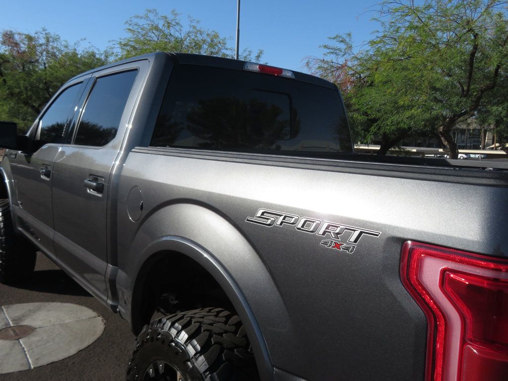 2017 Ford F-150 EXTRA CLEAN LIFTED LARIAT SPORT 4X4 SUPERCREW 2OWNERES  LEATHER  - 22650704 - 6