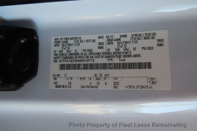 2017 Ford F-150 F150 4WD Supercab SWB - 23053635 - 13