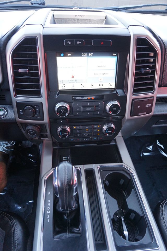 2017 Ford F-150 LARIAT, 4X4, 5.0L V8, MOON ROOF, LEATHER, NAVIGATION - 23044631 - 30