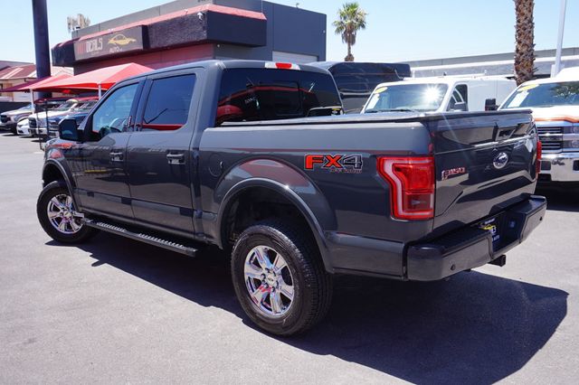 2017 Ford F-150 LARIAT, 4X4, 5.0L V8, MOON ROOF, LEATHER, NAVIGATION - 23044631 - 3