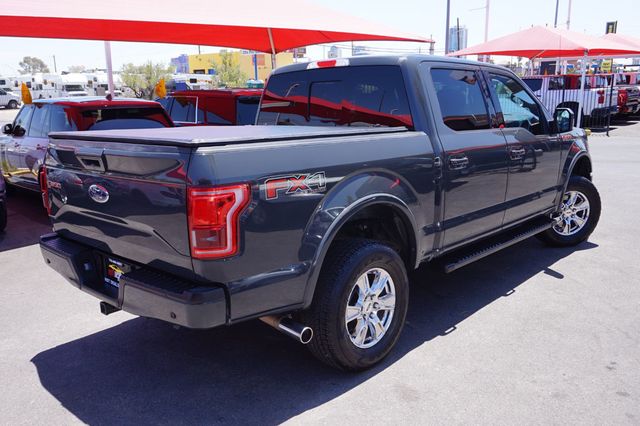 2017 Ford F-150 LARIAT, 4X4, 5.0L V8, MOON ROOF, LEATHER, NAVIGATION - 23044631 - 5