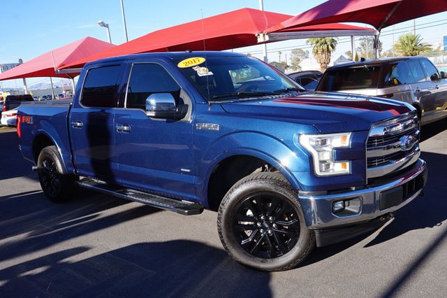 2017 Ford F-150 LARIAT, 4X4, FX4 PACKAGE, PREMIUM WHEELS, PANO MOONROOF - 23069111 - 1