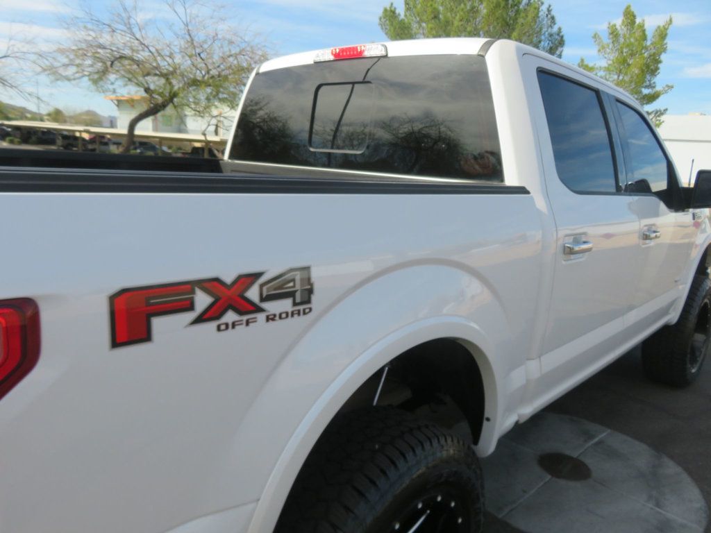 2017 Ford F-150 LOW MILE LARIAT FX4 SUPERCREW EXTRA CLEAN LIFTED 4X4 F150  - 22992513 - 17