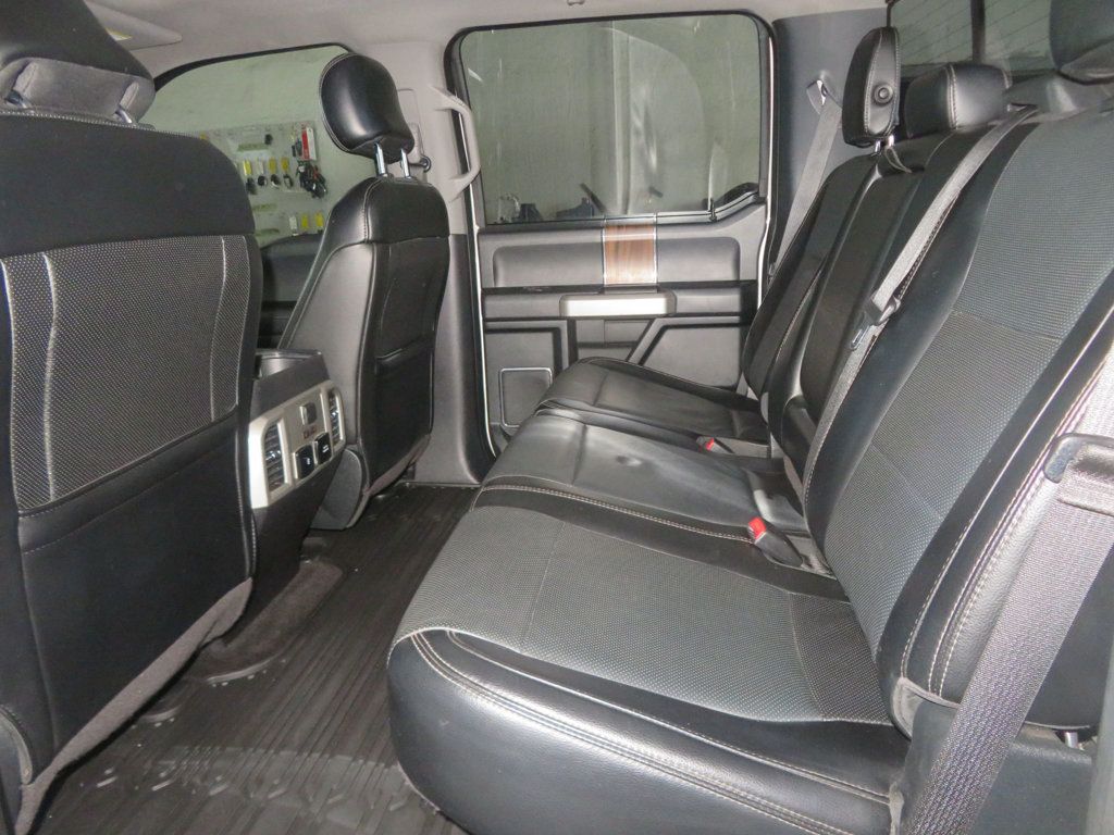 2017 Ford F-150 LOW MILE LARIAT FX4 SUPERCREW EXTRA CLEAN LIFTED 4X4 F150  - 22992513 - 24