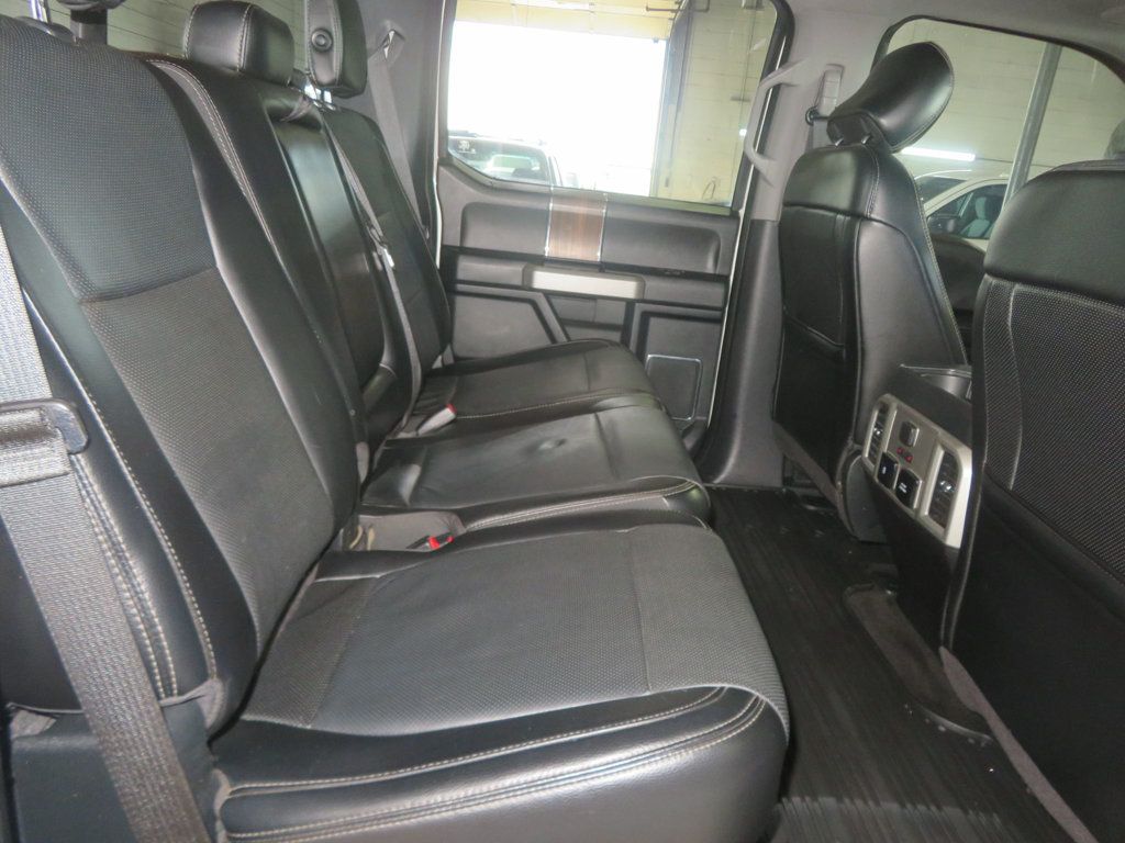 2017 Ford F-150 LOW MILE LARIAT FX4 SUPERCREW EXTRA CLEAN LIFTED 4X4 F150  - 22992513 - 29