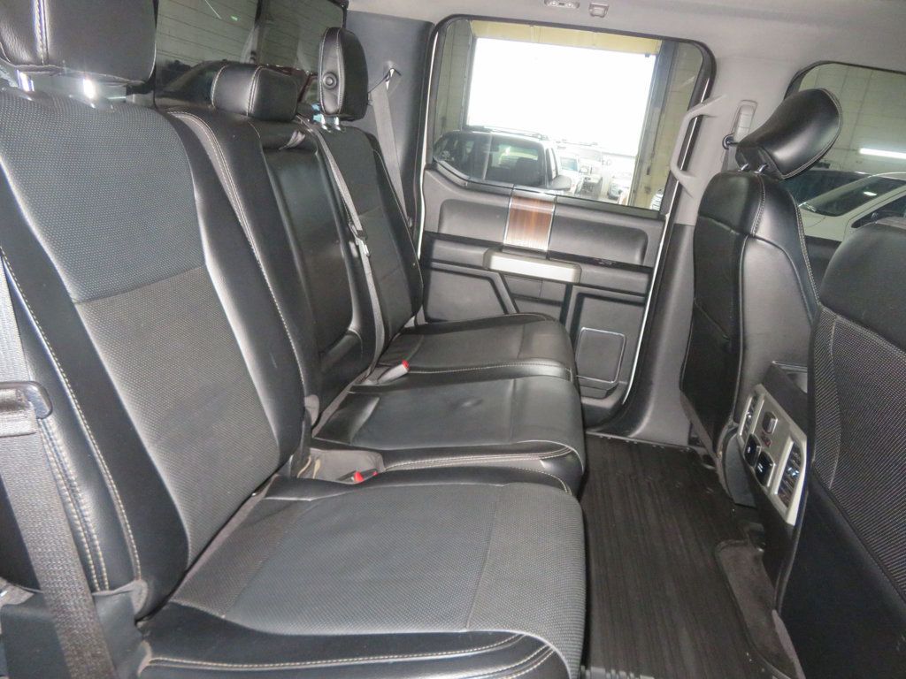 2017 Ford F-150 LOW MILE LARIAT FX4 SUPERCREW EXTRA CLEAN LIFTED 4X4 F150  - 22992513 - 30