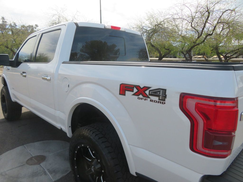 2017 Ford F-150 LOW MILE LARIAT FX4 SUPERCREW EXTRA CLEAN LIFTED 4X4 F150  - 22992513 - 3