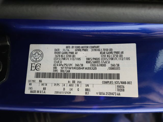 2017 Ford F-150 Raptor 4WD SuperCrew 5.5' Box - 23100024 - 56