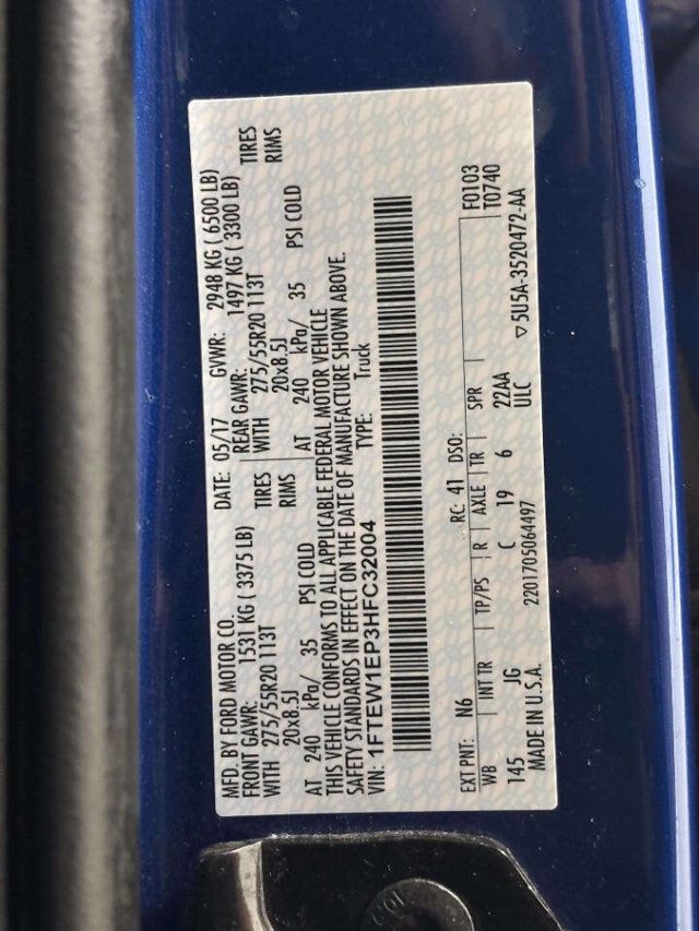 2017 Ford F-150 XL 4WD SuperCrew 5.5' Box - 22974258 - 38