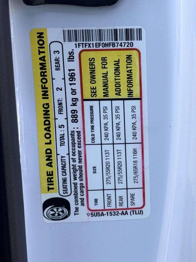 2017 Ford F-150 XLT 4x4 4dr SuperCab 6.5 ft. SB - 23050433 - 17