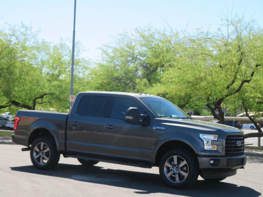 2017 Ford F-150 XLT 4X4 EXTRA CLEAN 5.0 SUPERCREW 1 OWNER AZ F150 FX4 - 23005269 - 3