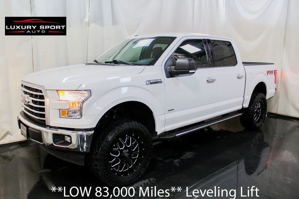 2017 Ford F-150 XLT Luxury Pkg Lifted KMC Wheels LOW Miles 4x4 - 22747677 - 0