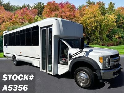 2017 Ford F-550 Eldorado 24 Passenger Wheelchair Shuttle Bus - 1FDAF5GY5HEB15358