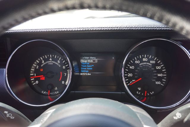 2017 Ford Mustang 1 OWNER, PREMIUM WHEELS, RACING STRIPES, REAR SPOILER - 23016604 - 24