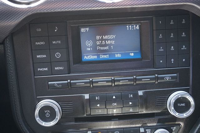 2017 Ford Mustang 1 OWNER, PREMIUM WHEELS, RACING STRIPES, REAR SPOILER - 23016604 - 28