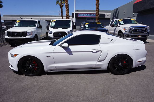 2017 Ford Mustang 1 OWNER, PREMIUM WHEELS, RACING STRIPES, REAR SPOILER - 23016604 - 2