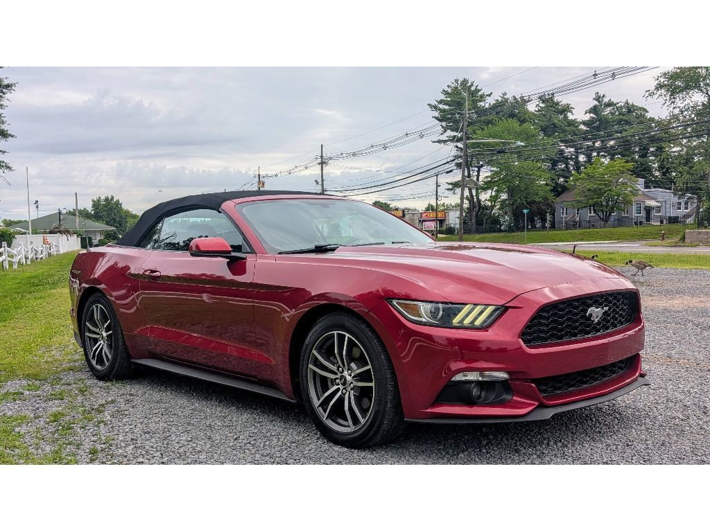 2017 Ford Mustang EcoBoost Premium Convertible photo 3