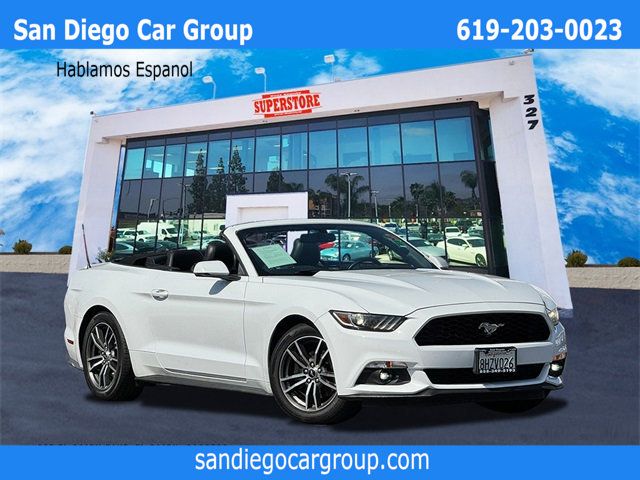 2017 Ford Mustang EcoBoost Premium Convertible - 22411208 - 0