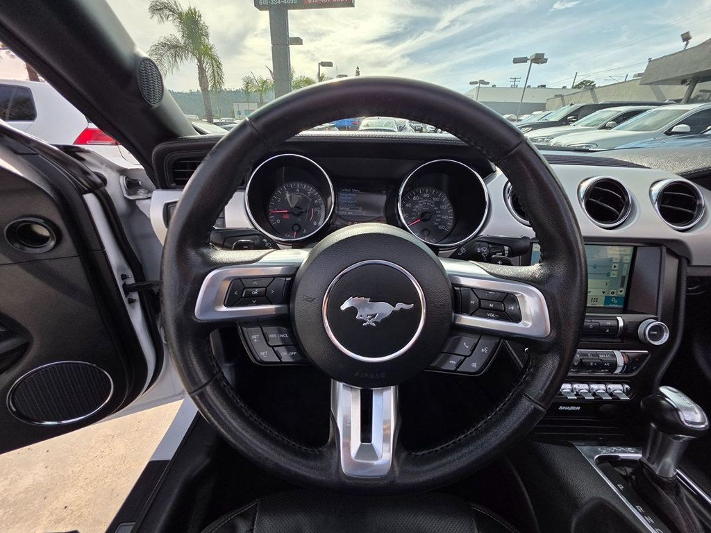 2017 Ford Mustang EcoBoost Premium Convertible - 22945346 - 17