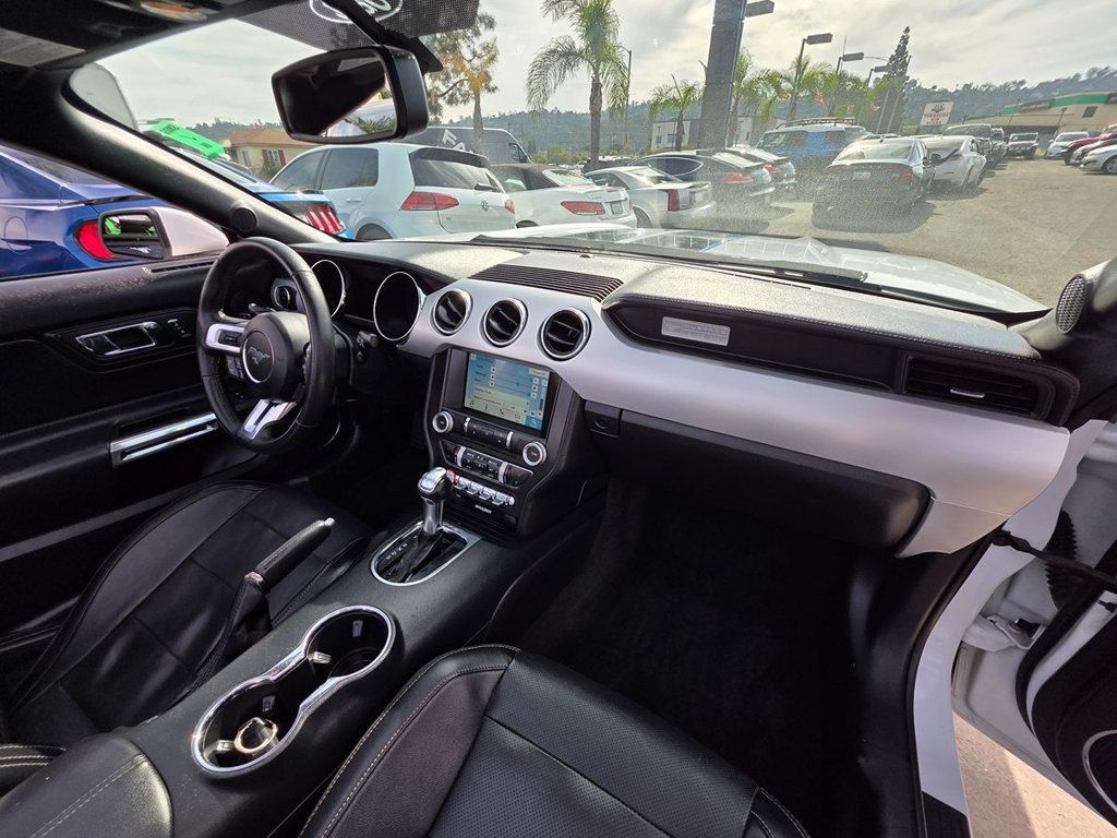 2017 Ford Mustang EcoBoost Premium Convertible - 22945346 - 26