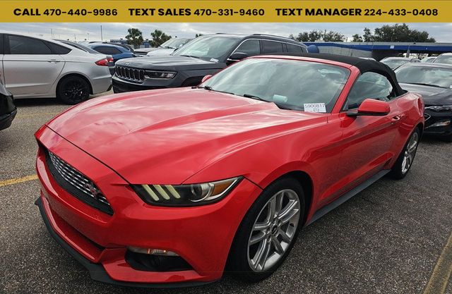 2017 Ford Mustang EcoBoost Premium Convertible - 22989951 - 0