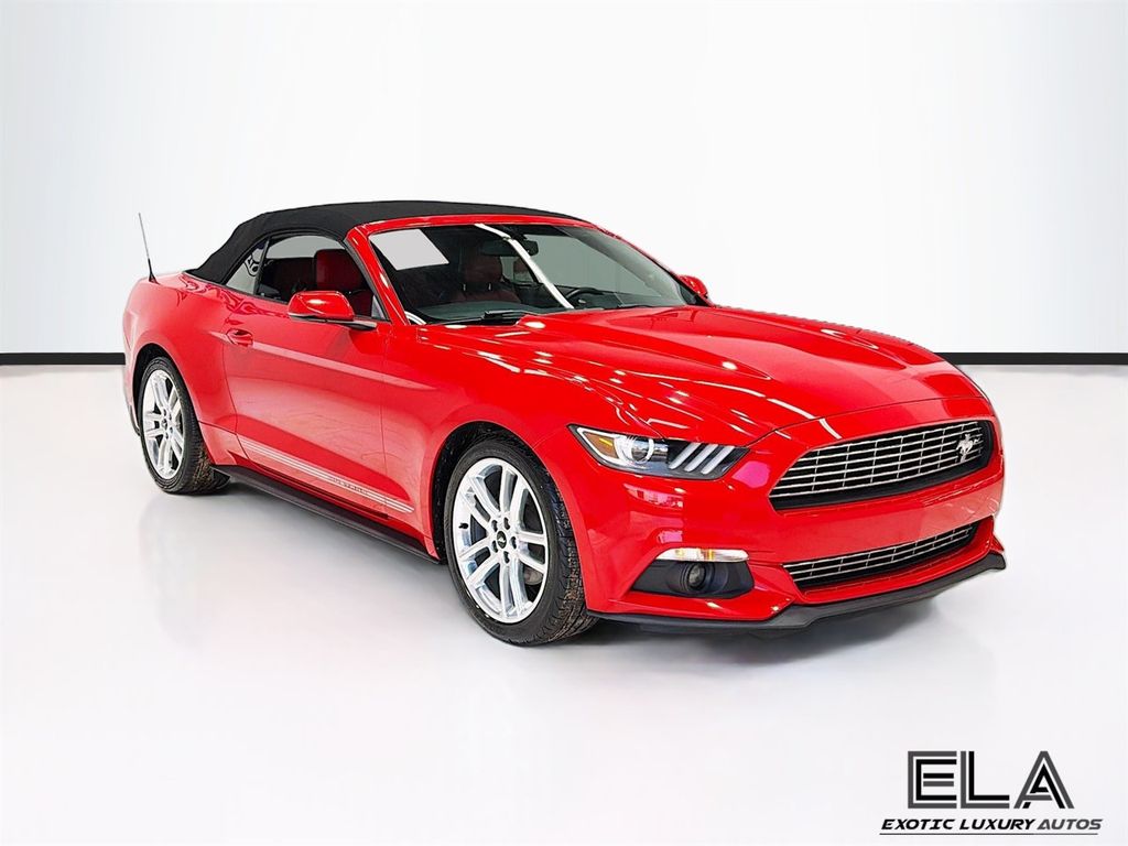 2017 Ford Mustang EcoBoost Premium Convertible - 22989951 - 35