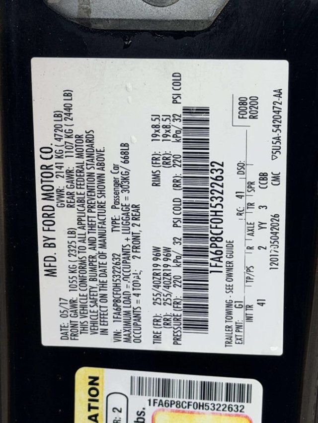 2017 Ford Mustang GT Fastback - 23037727 - 19