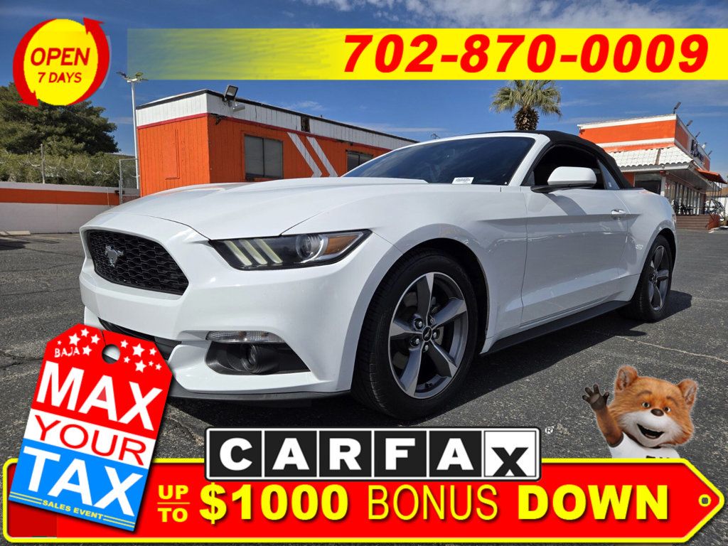 2017 Ford Mustang V6 Convertible - 22776558 - 0