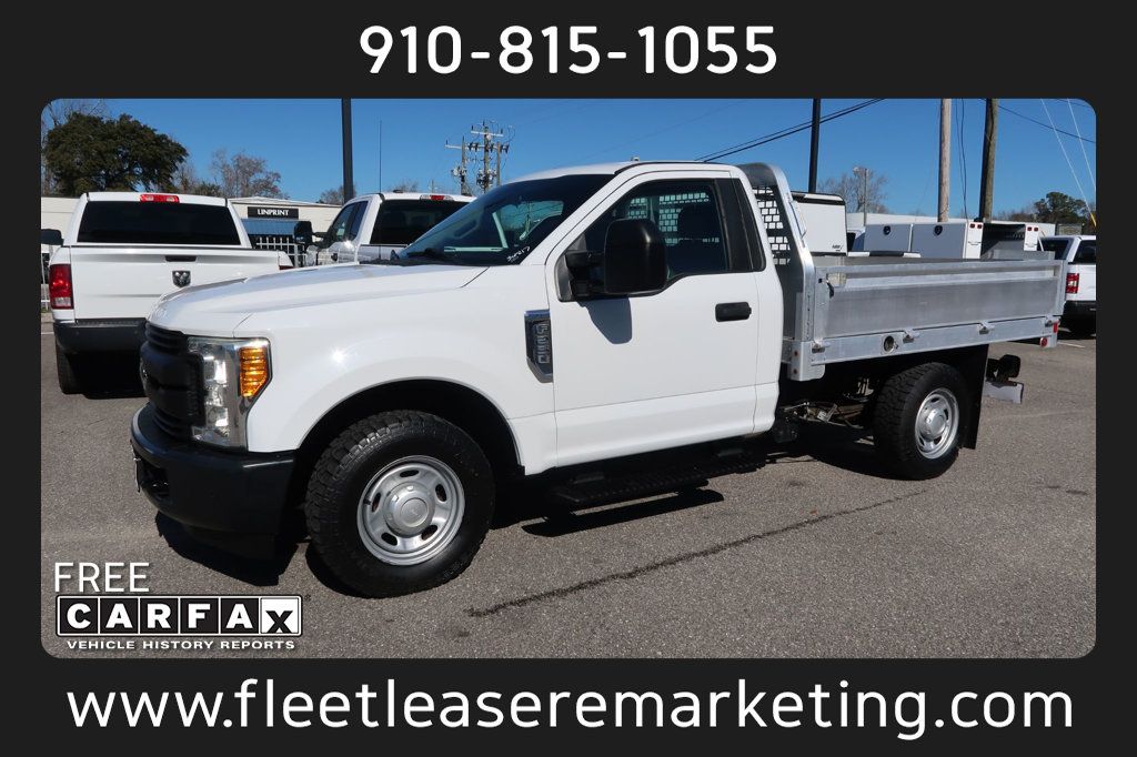 2017 Ford Super Duty F-250 SRW F250SD 2WD Reg Cab 9' Alum Flatbed - 22760977 - 0