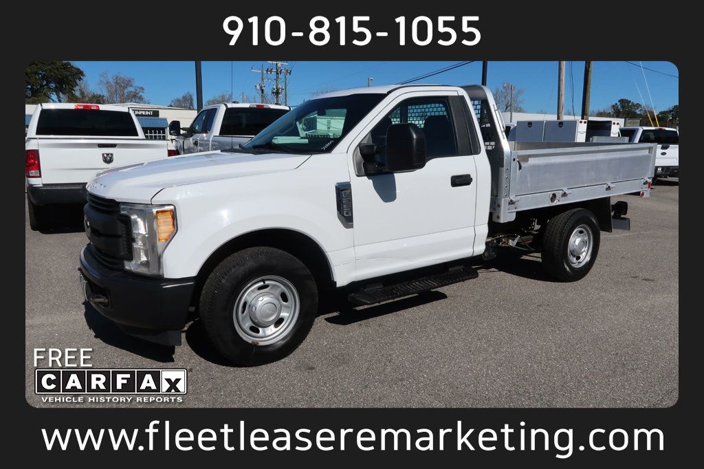 2017 Ford Super Duty F-250 SRW F250SD 2WD Reg Cab 9' Alum Flatbed - 22762956 - 0