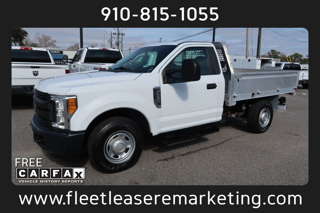 2017 Ford Super Duty F-250 SRW F250SD 2WD Reg Cab 9' Alum Flatbed - 22768297 - 0