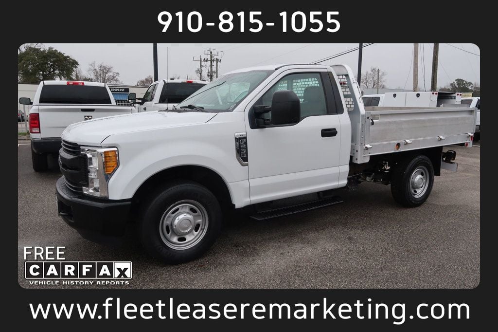 2017 Ford Super Duty F-250 SRW F250SD 2WD Reg Cab 9' Alum Flatbed - 22774047 - 0