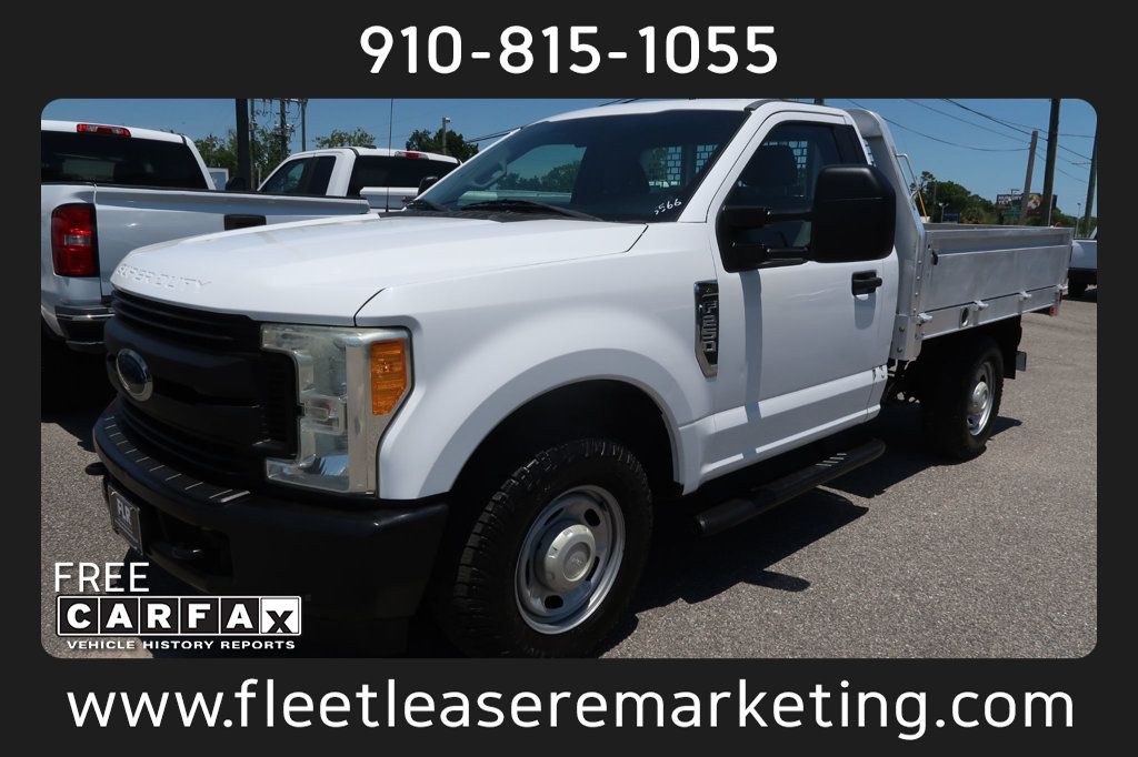 2017 Ford Super Duty F-250 SRW F250SD 2WD Reg Cab 9' Alum Flatbed - 23038147 | Video 1