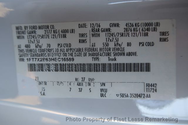 2017 Ford Super Duty F-250 SRW F250SD 4WD Supercab LWB - 22967490 - 13