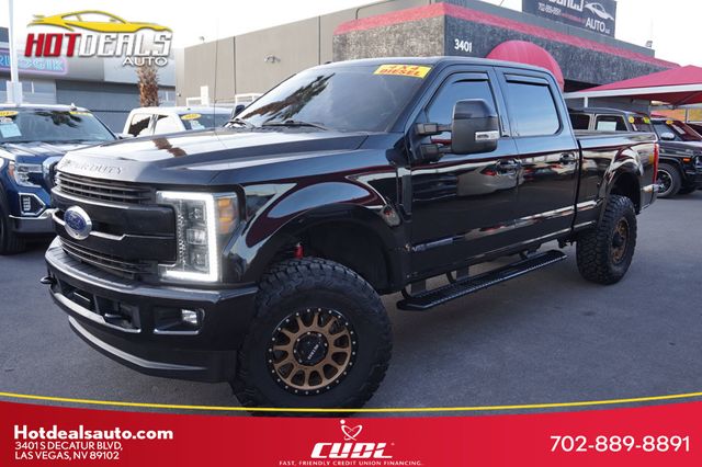 2017 Ford Super Duty F-250 SRW LARIAT, DIESEL, 4X4, PREMIUM WHEELS, ALL TERRAIN TIRES - 22961588 - 0