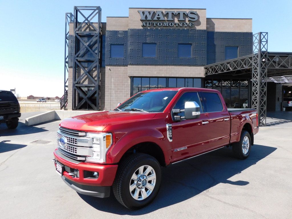 2017 Ford SUPER DUTY F-350 PLATINUM FX4 - 22368667 - 2