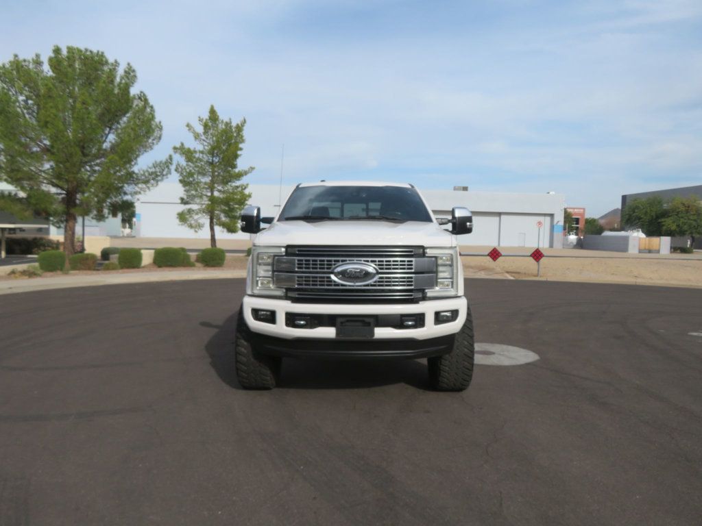 2017 Ford Super Duty F-350 SRW LIFTED EXTRA CLEAN PLATINUM POWERSTROKE EXTAR CLEAN LEATHER 4X4  - 22963971 - 10