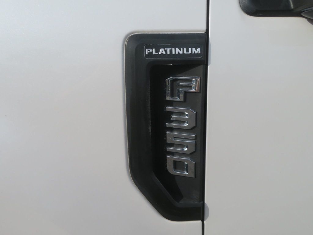 2017 Ford Super Duty F-350 SRW LIFTED EXTRA CLEAN PLATINUM POWERSTROKE EXTAR CLEAN LEATHER 4X4  - 22963971 - 12