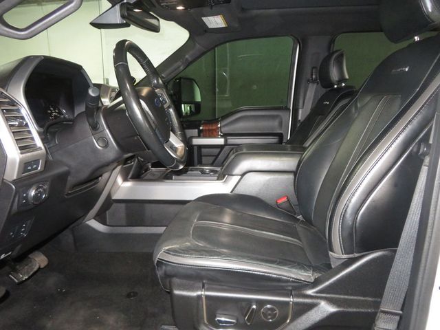 2017 Ford Super Duty F-350 SRW LIFTED EXTRA CLEAN PLATINUM POWERSTROKE EXTAR CLEAN LEATHER 4X4  - 22963971 - 21