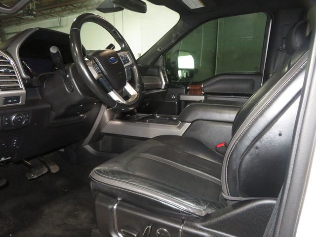 2017 Ford Super Duty F-350 SRW LIFTED EXTRA CLEAN PLATINUM POWERSTROKE EXTAR CLEAN LEATHER 4X4  - 22963971 - 22