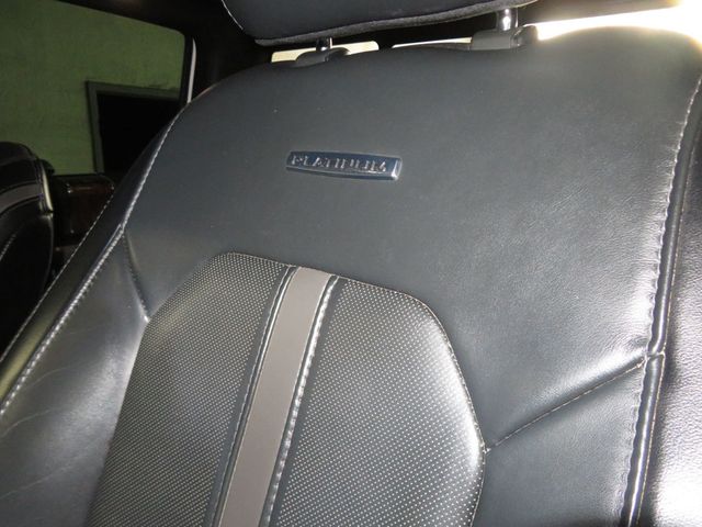 2017 Ford Super Duty F-350 SRW LIFTED EXTRA CLEAN PLATINUM POWERSTROKE EXTAR CLEAN LEATHER 4X4  - 22963971 - 25