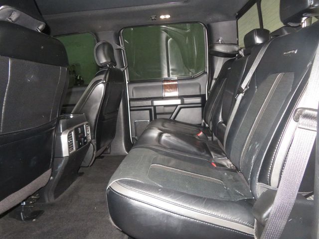 2017 Ford Super Duty F-350 SRW LIFTED EXTRA CLEAN PLATINUM POWERSTROKE EXTAR CLEAN LEATHER 4X4  - 22963971 - 27