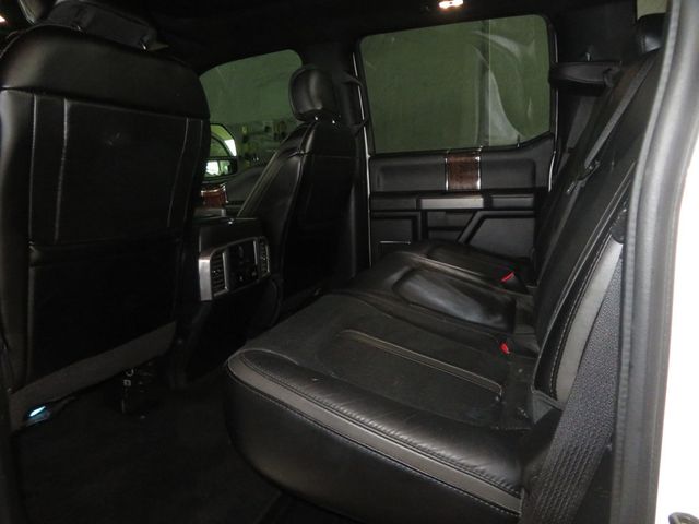 2017 Ford Super Duty F-350 SRW LIFTED EXTRA CLEAN PLATINUM POWERSTROKE EXTAR CLEAN LEATHER 4X4  - 22963971 - 28