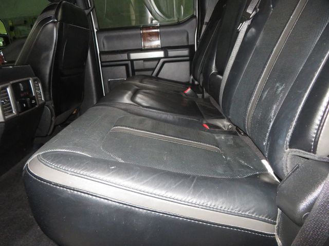 2017 Ford Super Duty F-350 SRW LIFTED EXTRA CLEAN PLATINUM POWERSTROKE EXTAR CLEAN LEATHER 4X4  - 22963971 - 29