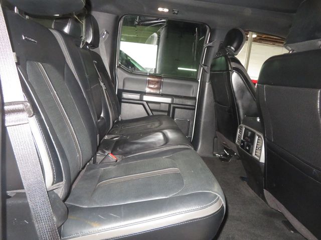 2017 Ford Super Duty F-350 SRW LIFTED EXTRA CLEAN PLATINUM POWERSTROKE EXTAR CLEAN LEATHER 4X4  - 22963971 - 32