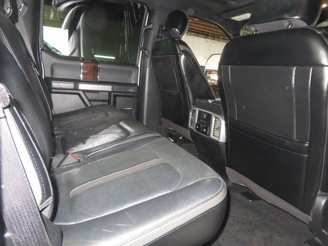 2017 Ford Super Duty F-350 SRW LIFTED EXTRA CLEAN PLATINUM POWERSTROKE EXTAR CLEAN LEATHER 4X4  - 22963971 - 33
