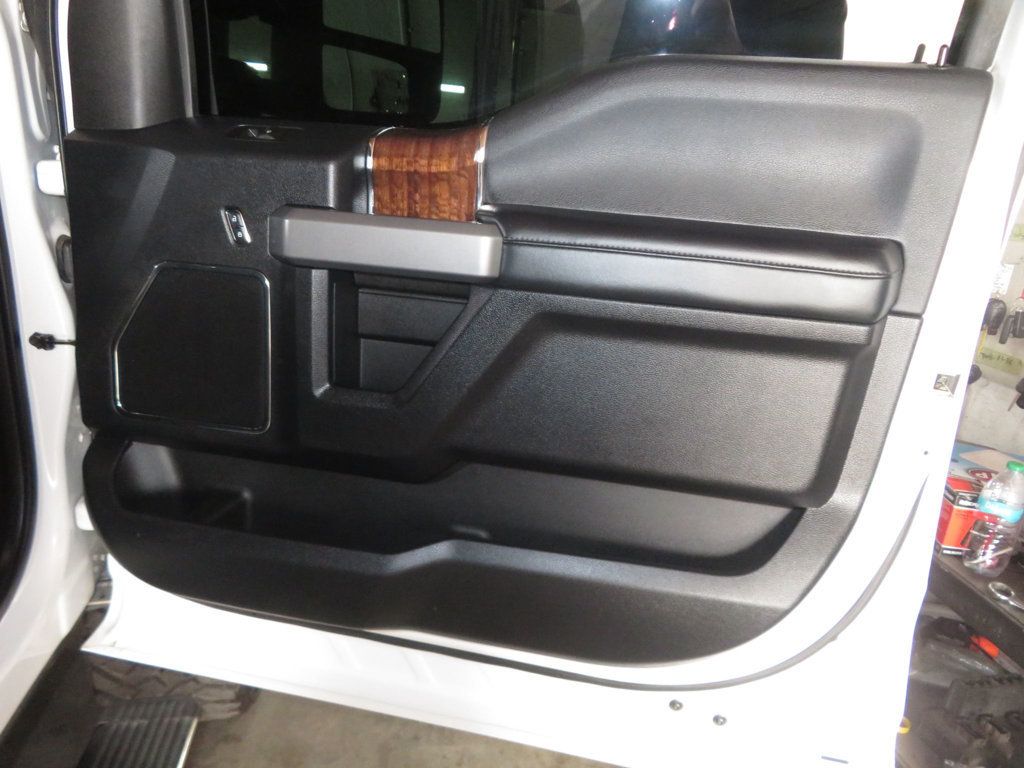 2017 Ford Super Duty F-350 SRW LIFTED EXTRA CLEAN PLATINUM POWERSTROKE EXTAR CLEAN LEATHER 4X4  - 22963971 - 36