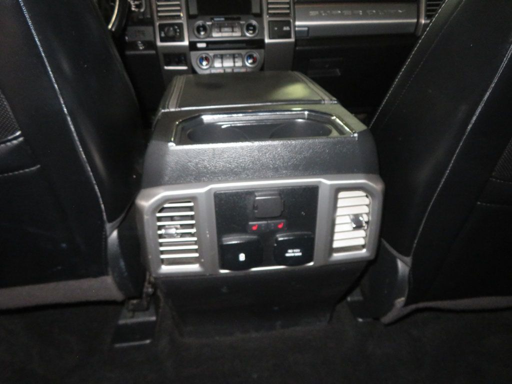 2017 Ford Super Duty F-350 SRW LIFTED EXTRA CLEAN PLATINUM POWERSTROKE EXTAR CLEAN LEATHER 4X4  - 22963971 - 41