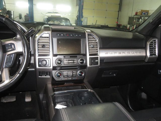 2017 Ford Super Duty F-350 SRW LIFTED EXTRA CLEAN PLATINUM POWERSTROKE EXTAR CLEAN LEATHER 4X4  - 22963971 - 43